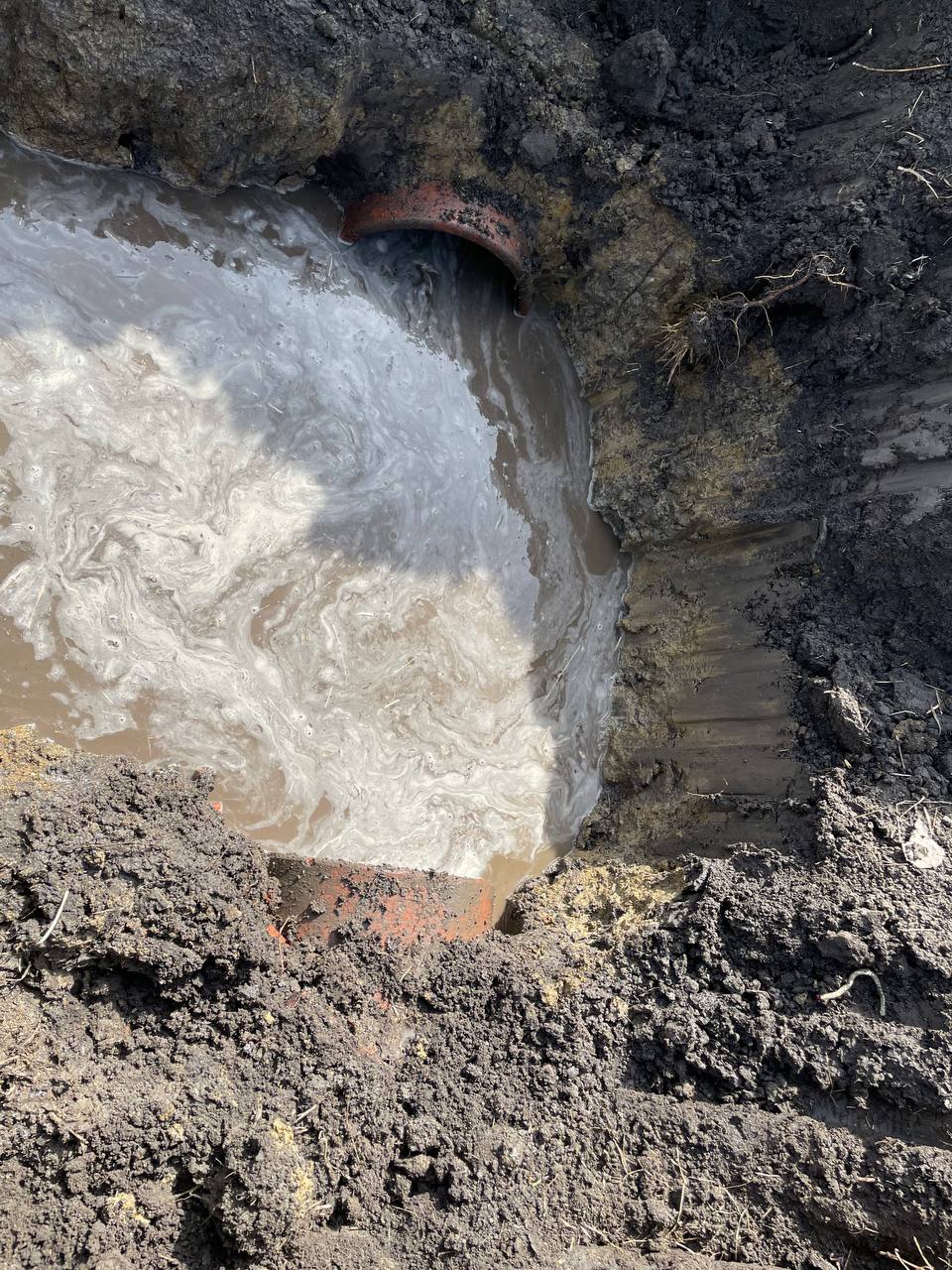 Completed culvert replacement, central Illinois — Brohez Trucking