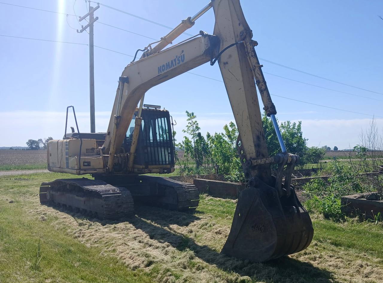 Grassed waterway construction and NRCS earthwork in central Illinois — Brohez Trucking LLC